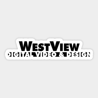 WestView Digital Logo Sticker